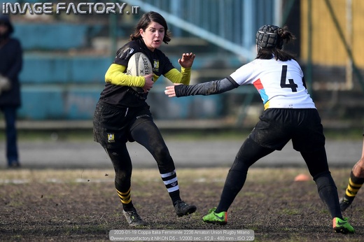2020-01-19 Coppa Italia Femminile 2236 Amatori Union Rugby Milano